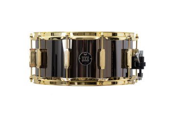 1926 6.5" x 14" Black Nickel Over Brass Snare Drum (WF-S19266514BNOB)
